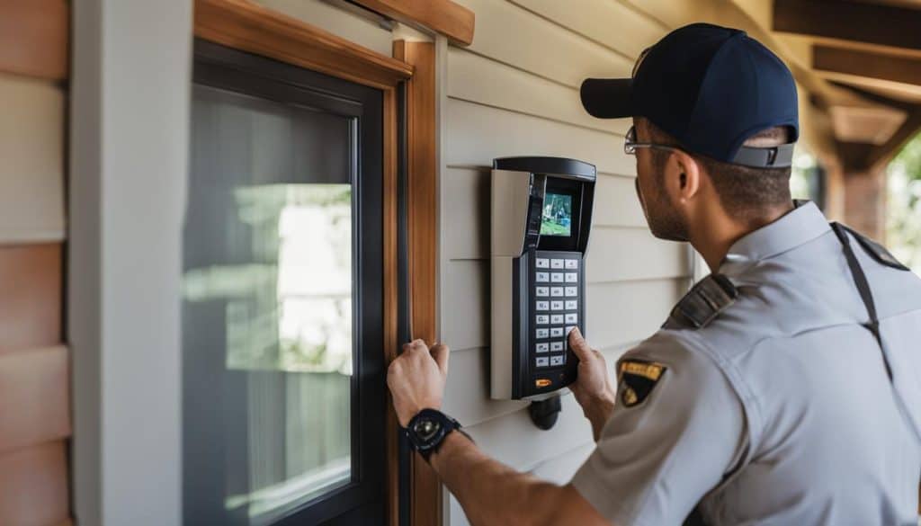 Security Alarm System Installation