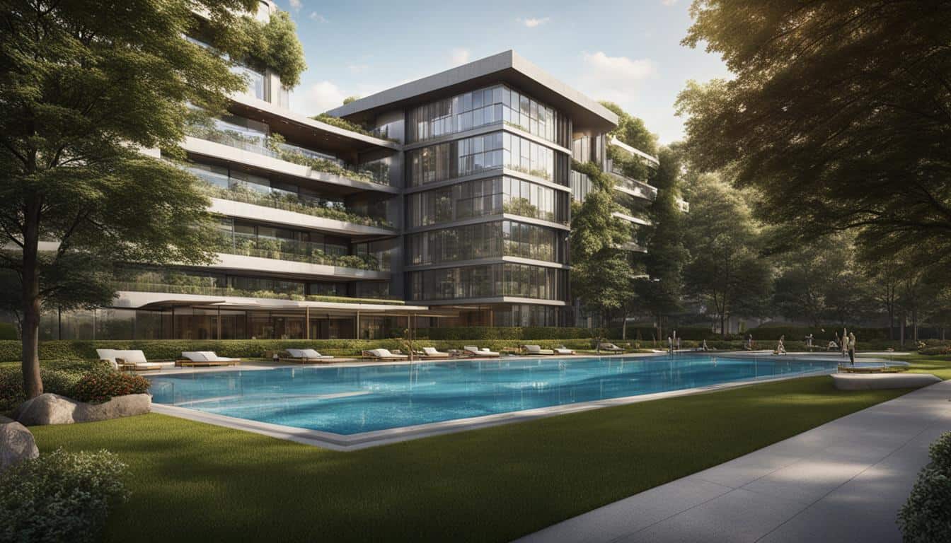 Beautiful view of Industrial Piano Music For High-End Apartment Building